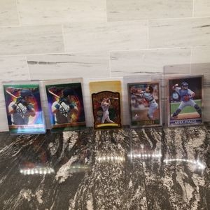 Mike Piazza Lot of Oversized Dodgers Cards